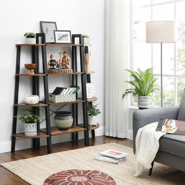 Gracie Oaks Drumm Corner Bookcase & Reviews Wayfair